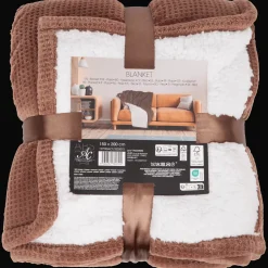 Absolu Chic sherpa plaid