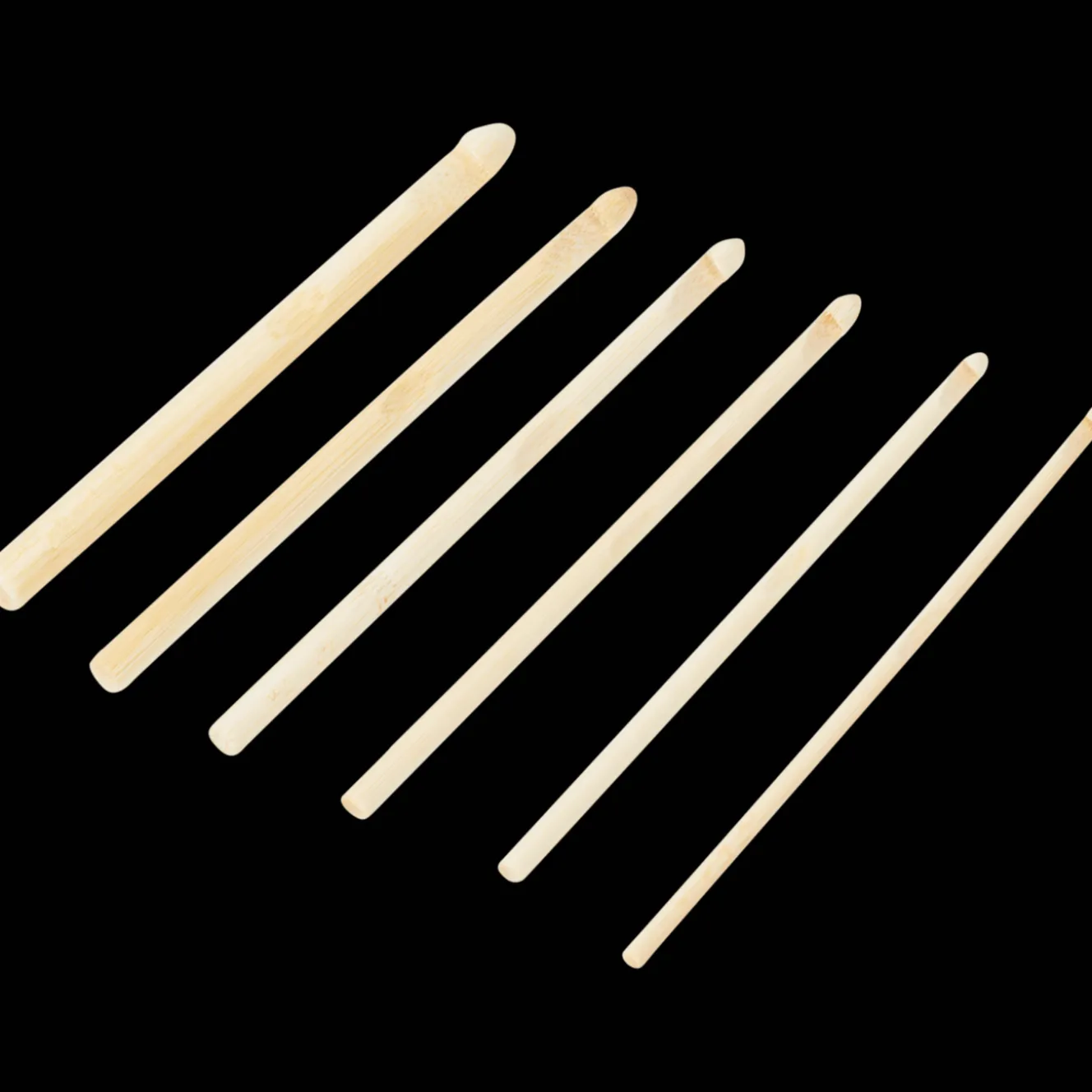 Avec bamboe haaknaalden