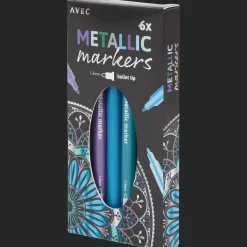 Avec metallic markers