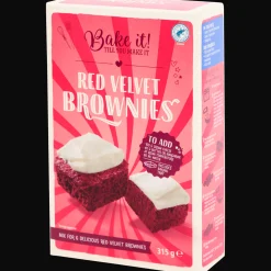 Bake it! red velvet brownie mix