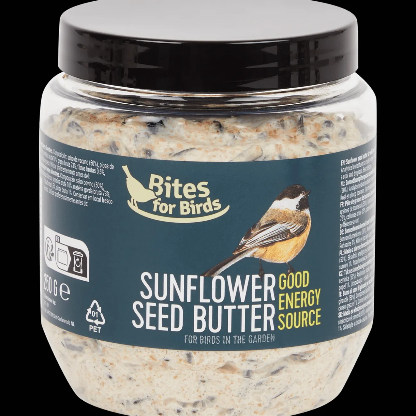 Bites for Birds zonnebloempittenpasta