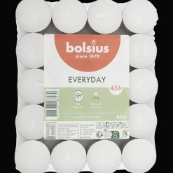 Bolsius theelichten wit