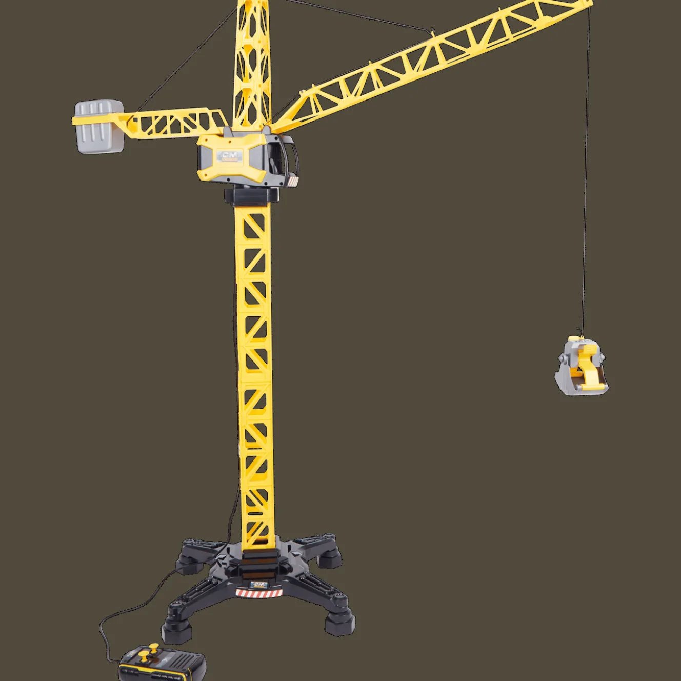 Bouwkraan met afstandsbediening