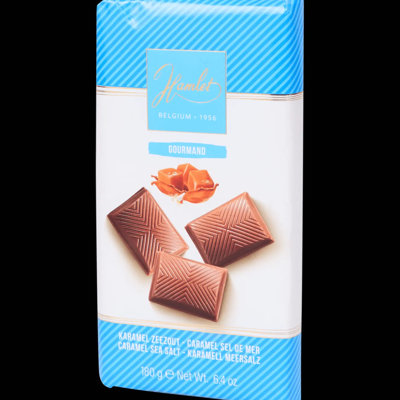 Chocoladereep Karamel-Zeezout