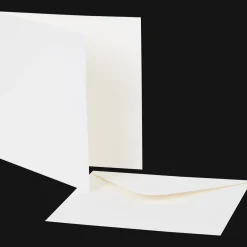 Craft & Design dubbele kaarten met enveloppen