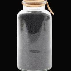 Decoratief glas met steentjes