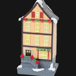 Decoratief huisje met ledlicht