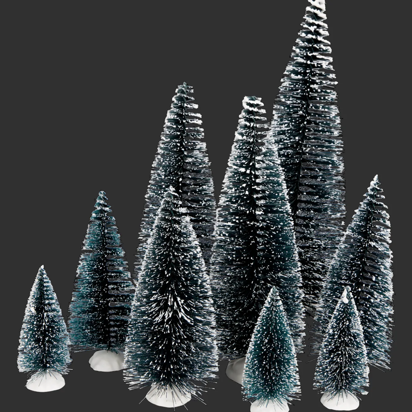 Decoratieve kerstbomen