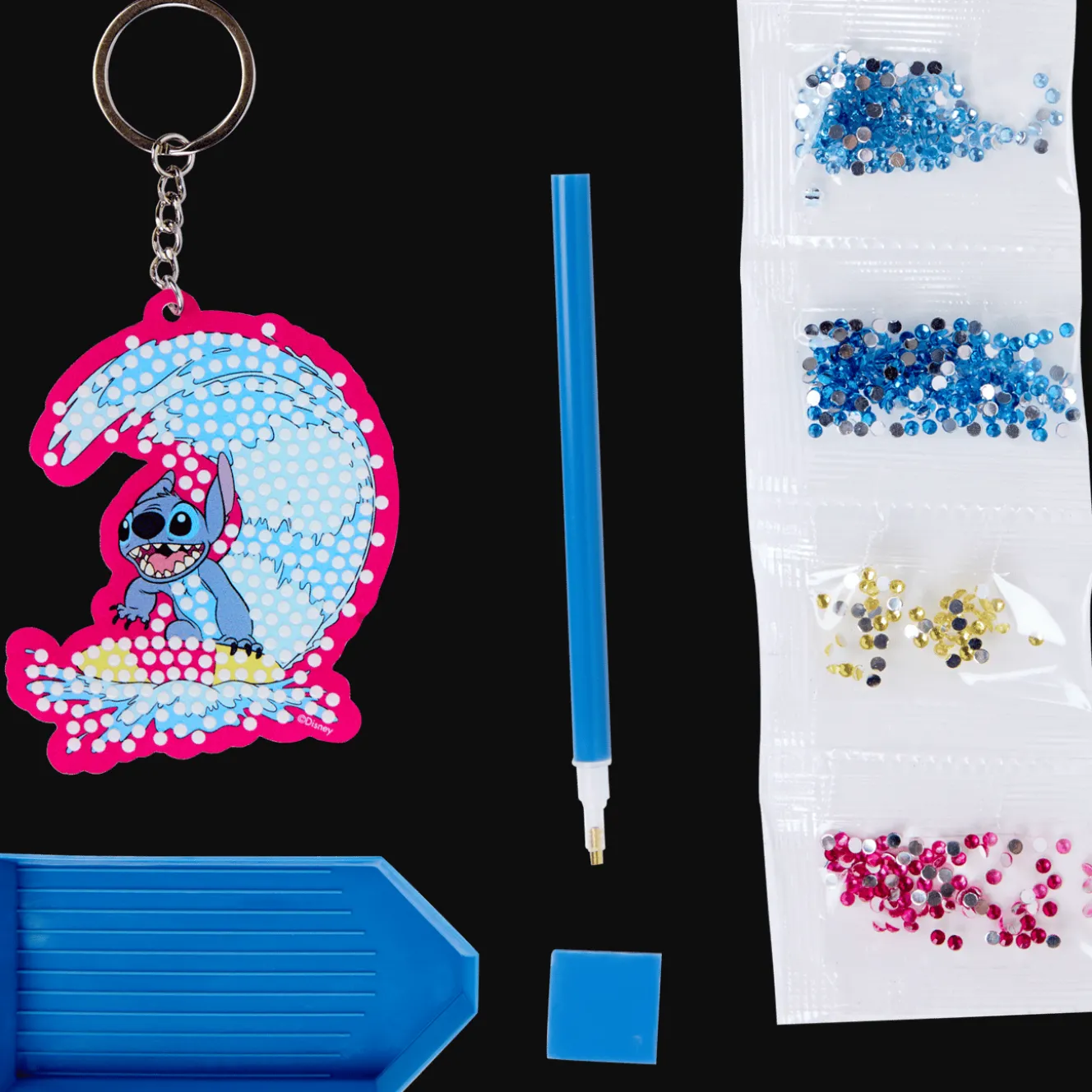 Disney diamond painting sleutelhanger