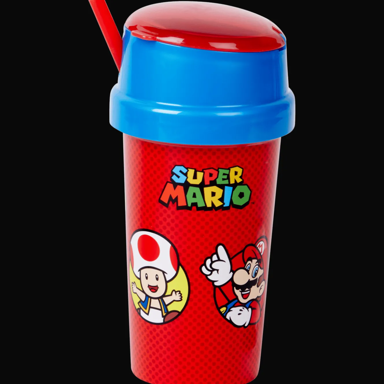 Drinkbeker met snackbox