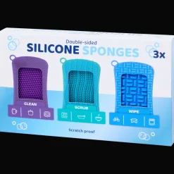 Dubbelzijdige siliconen sponzen