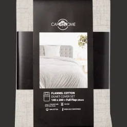 Flanel dekbedovertrek