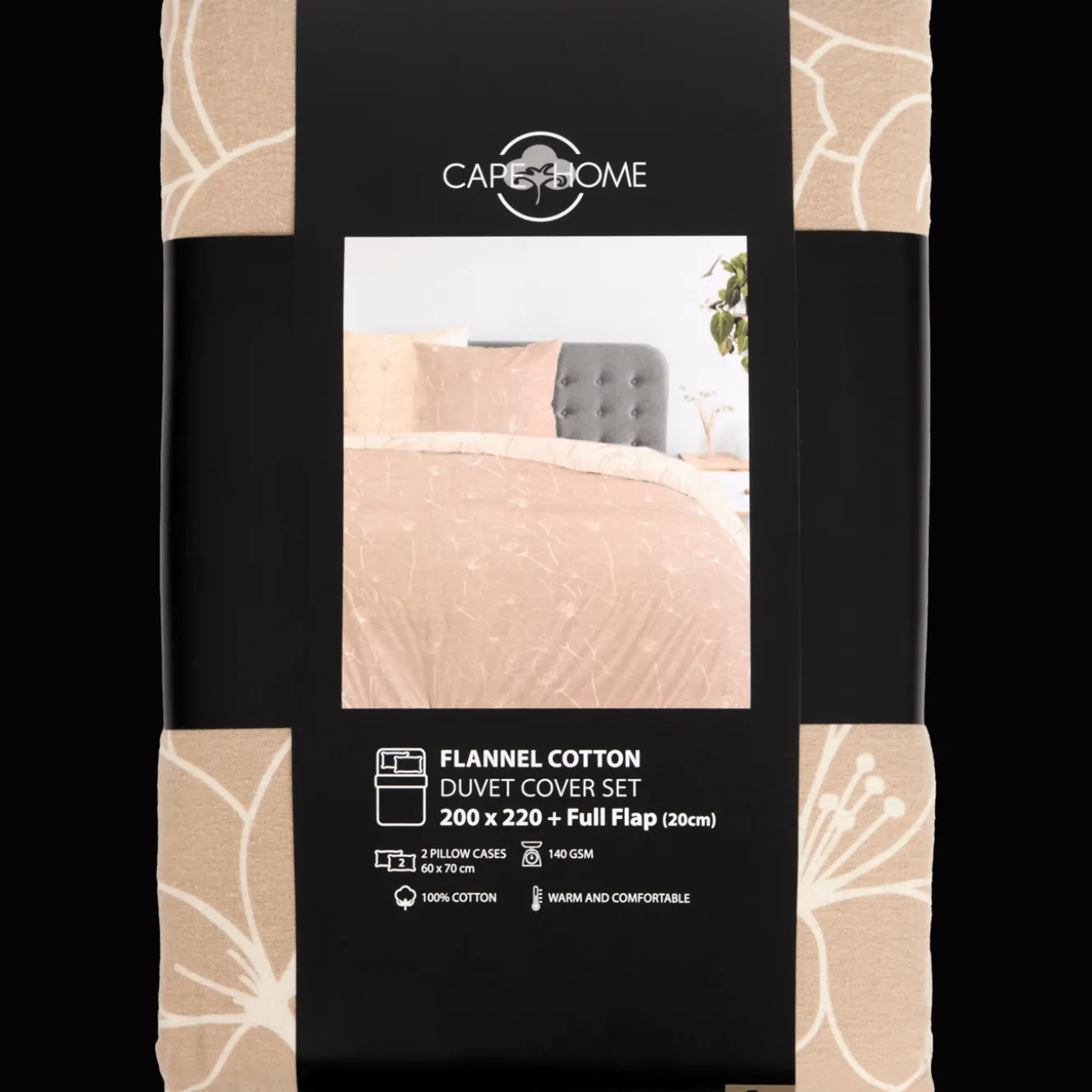 Flanel dekbedovertrek