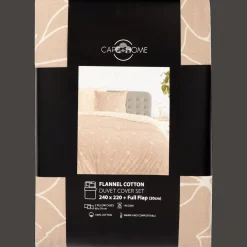 Flanel dekbedovertrek