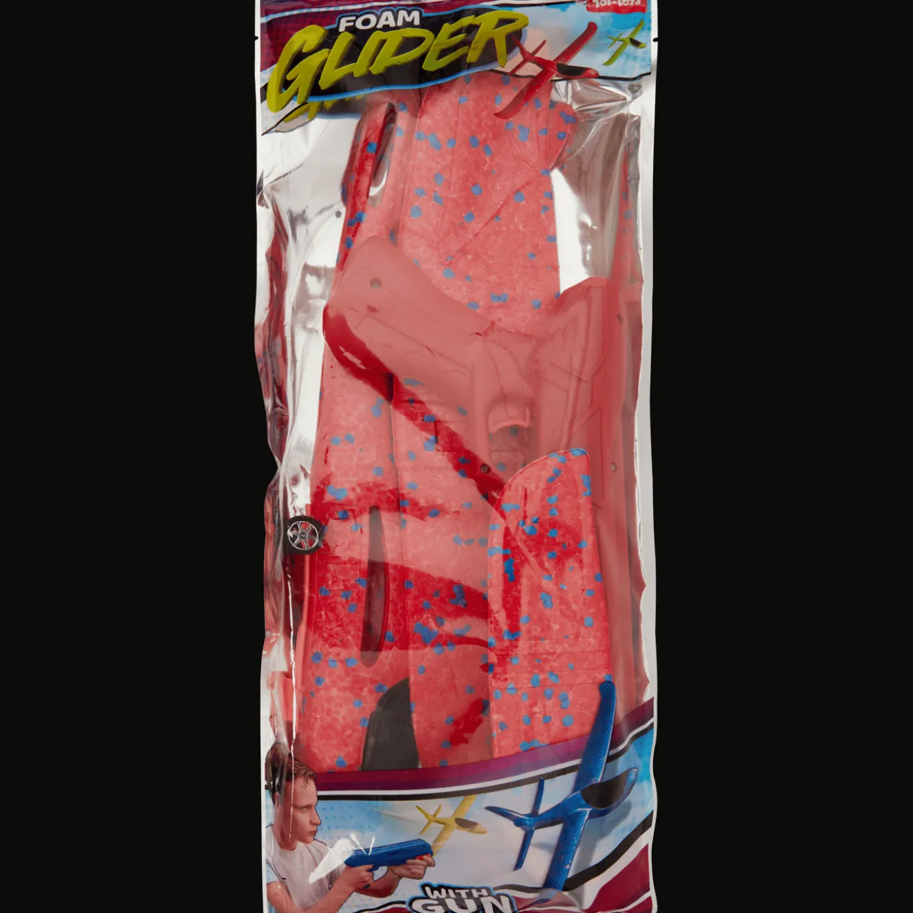 Foam Glider met lanceerpistool