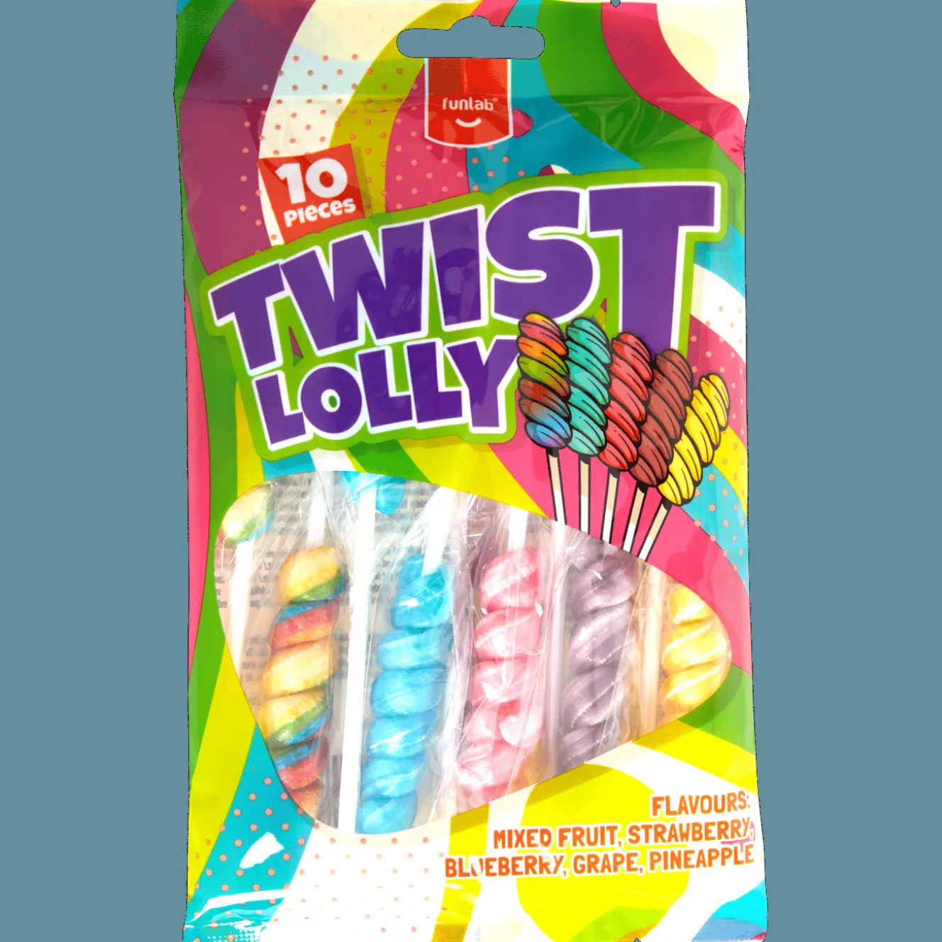Funlab twist lolly's