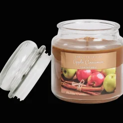 Geurkaars in glazen pot