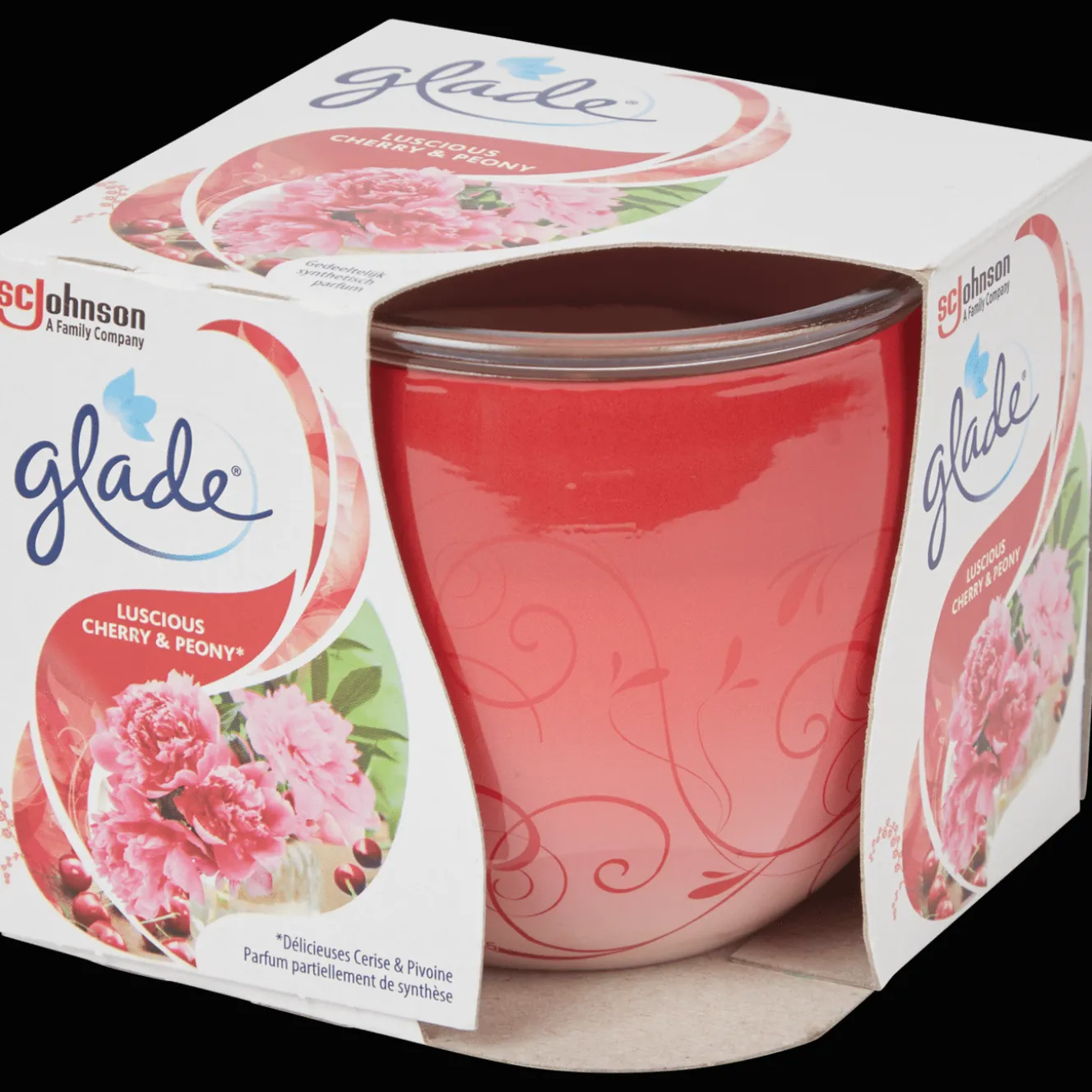 Glade geurkaars Luscious Cherry & Peony