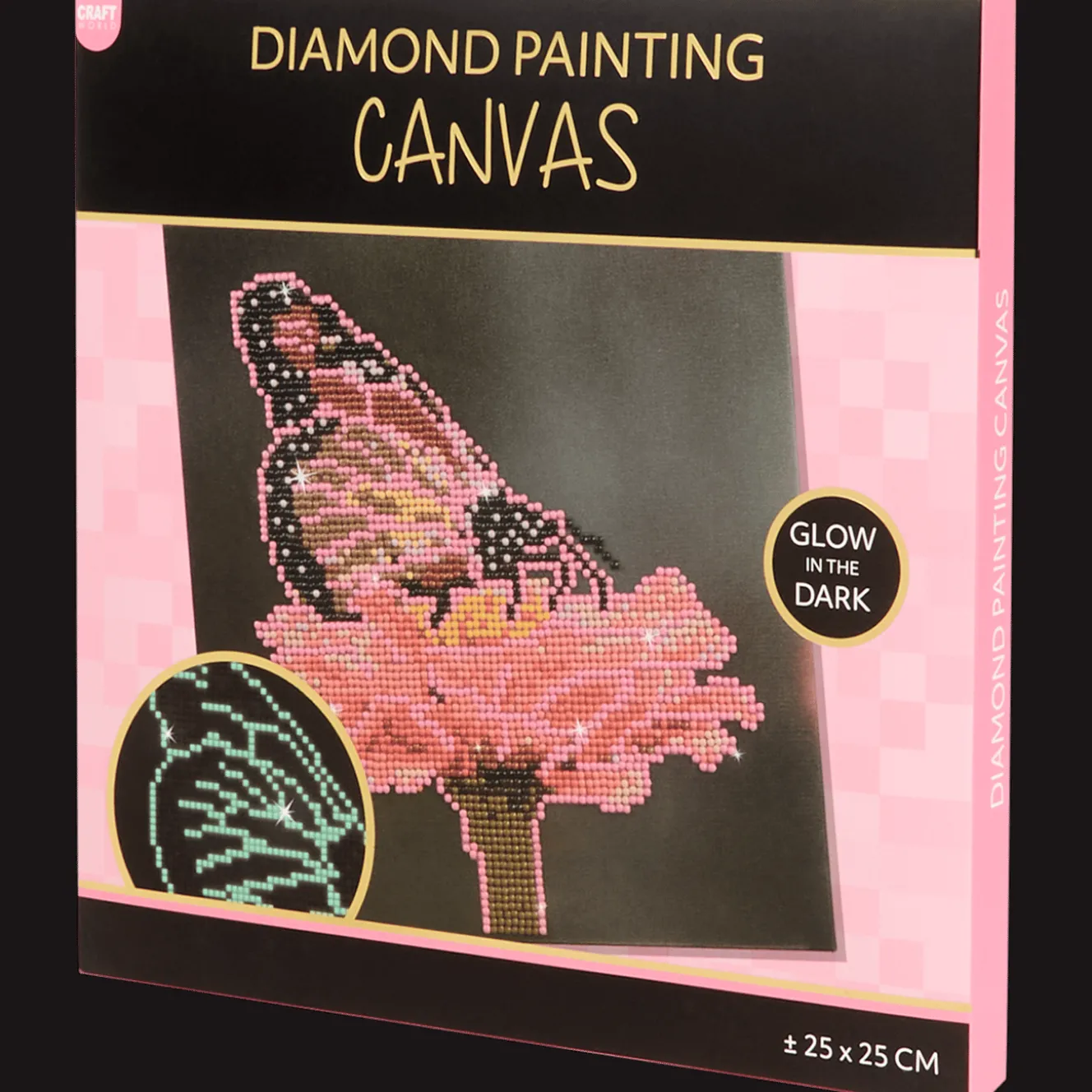 Glow-in-the-dark diamond painting