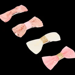 Haarclipjes met strikjes