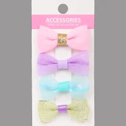 Haarclipjes met strikjes