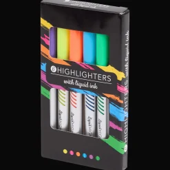 Highlighters met vloeibare inkt