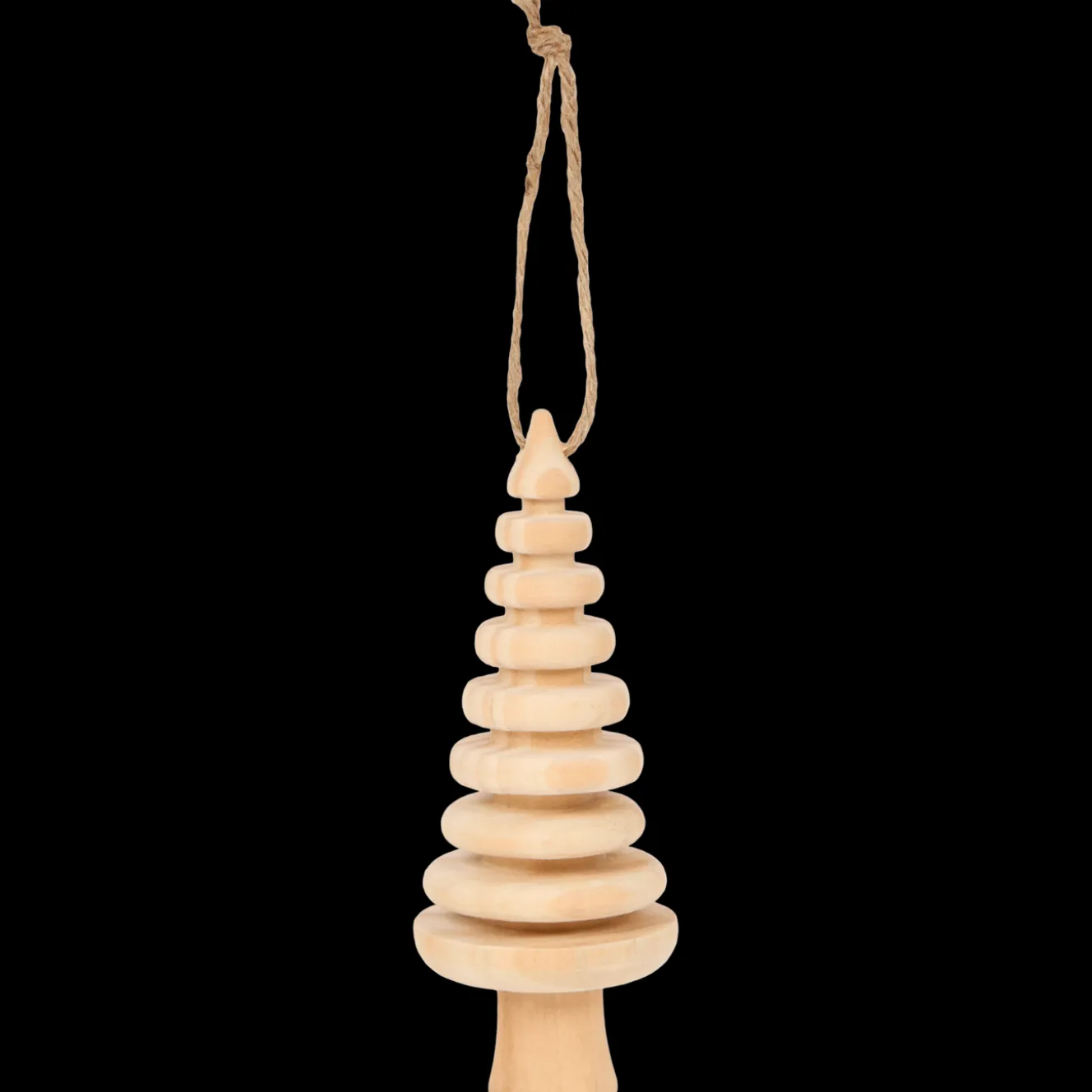 Home Accents houten kerstboomhanger