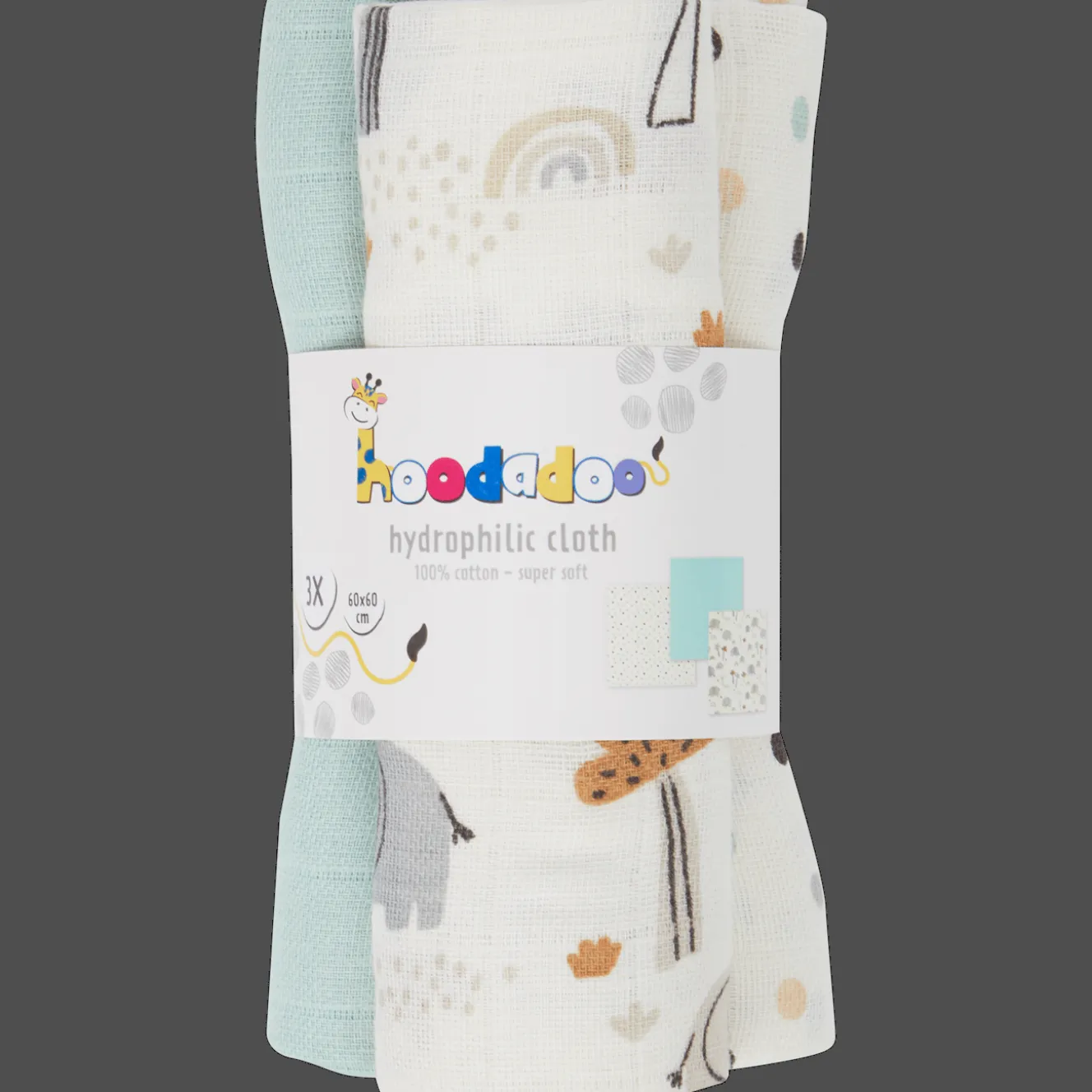Hoodadoo hydrofiele doeken