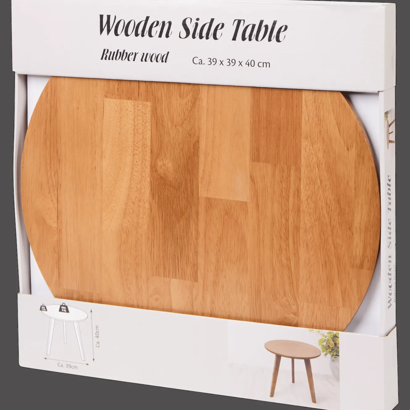 Houten bijzettafel
