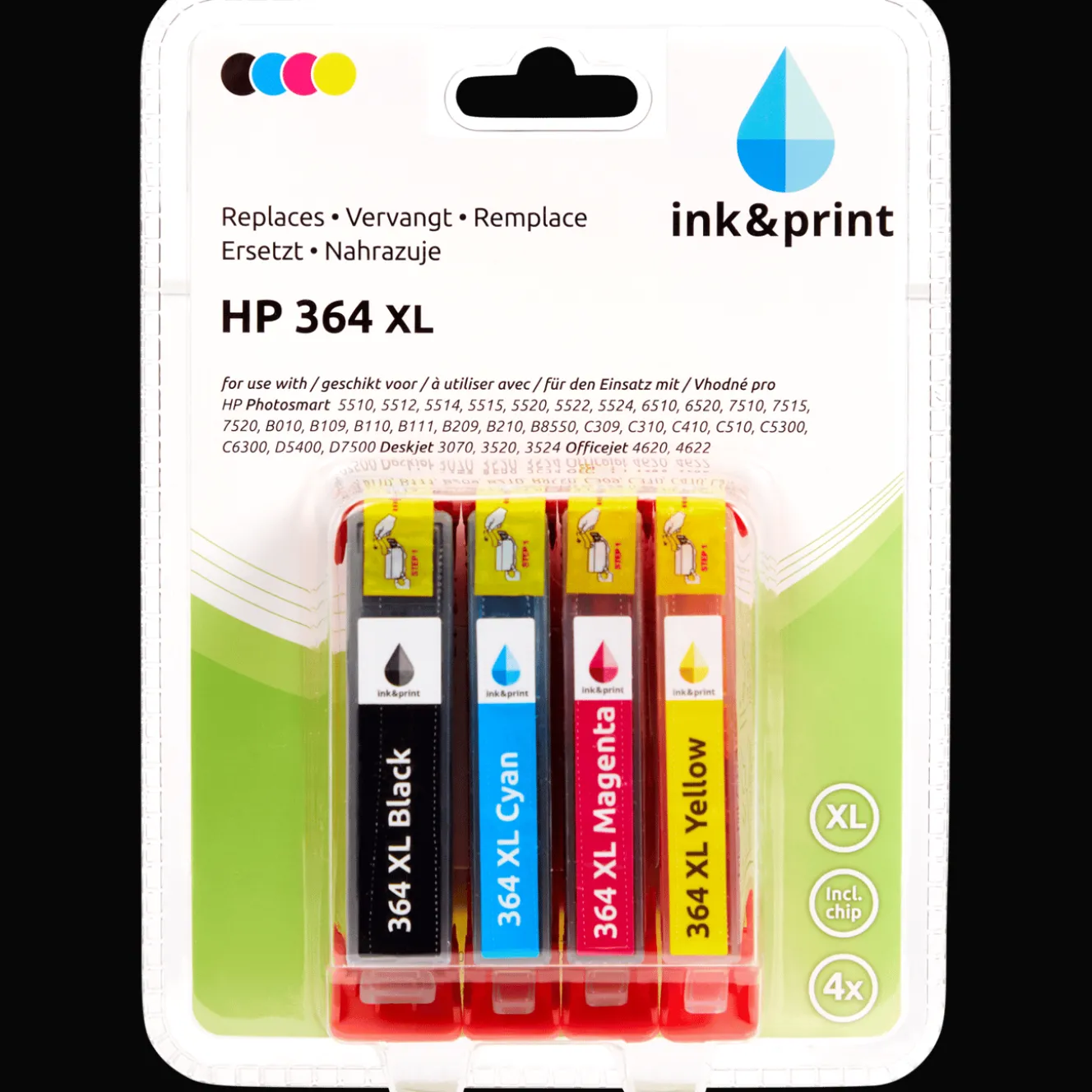 Ink & Print inktcartridges HP 364 XL