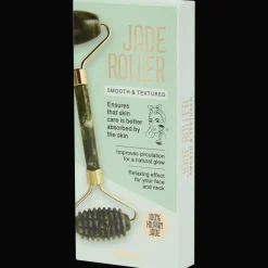 Jade roller gezichtsmassage