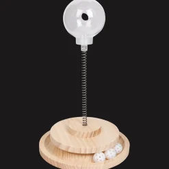 Kattenspeeltje met balletjes