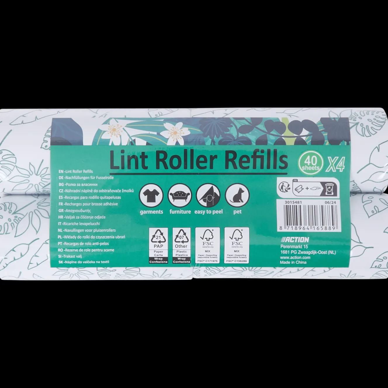 Kledingroller navullingen