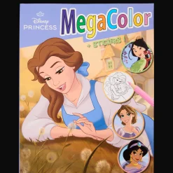 Kleur- en stickerboek