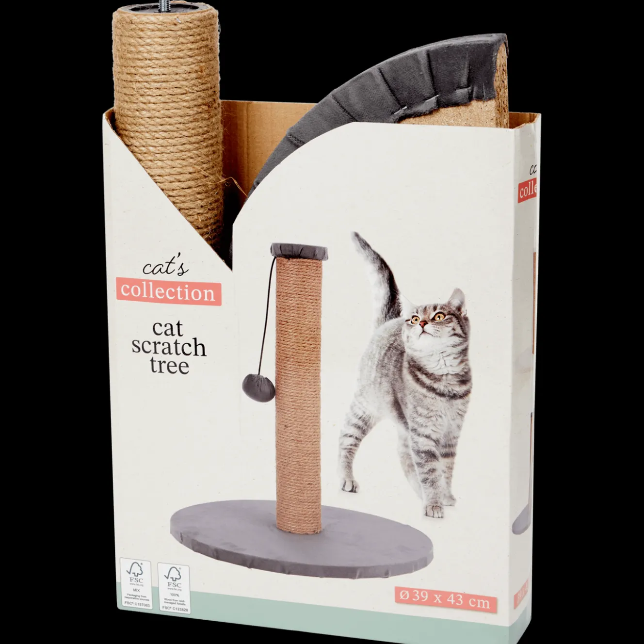 Krabpaal met speeltje