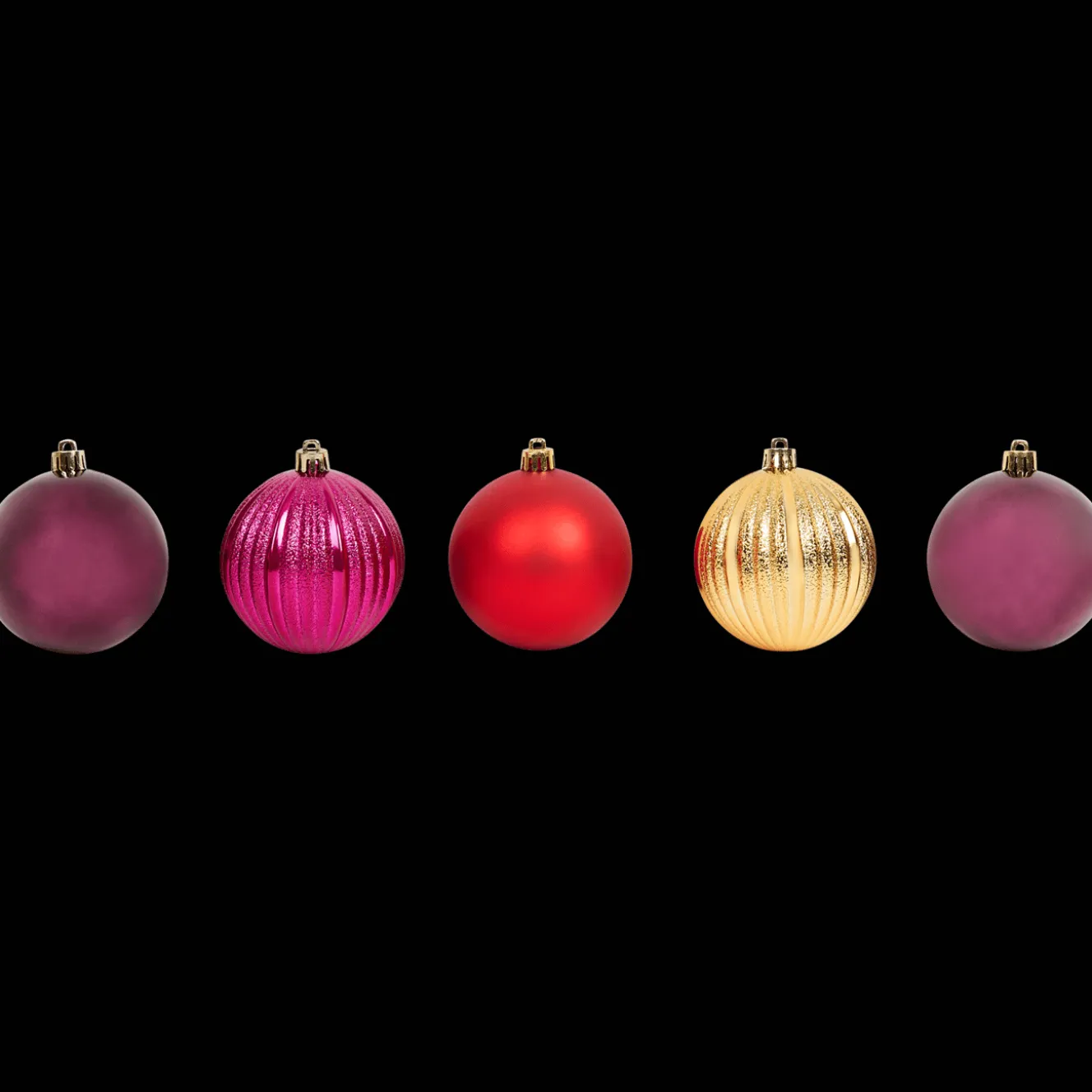 Kunststof kerstballen