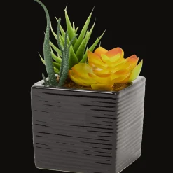 Kunst-vetplant in pot