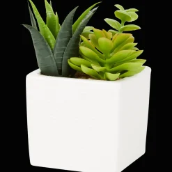 Kunst-vetplant in pot