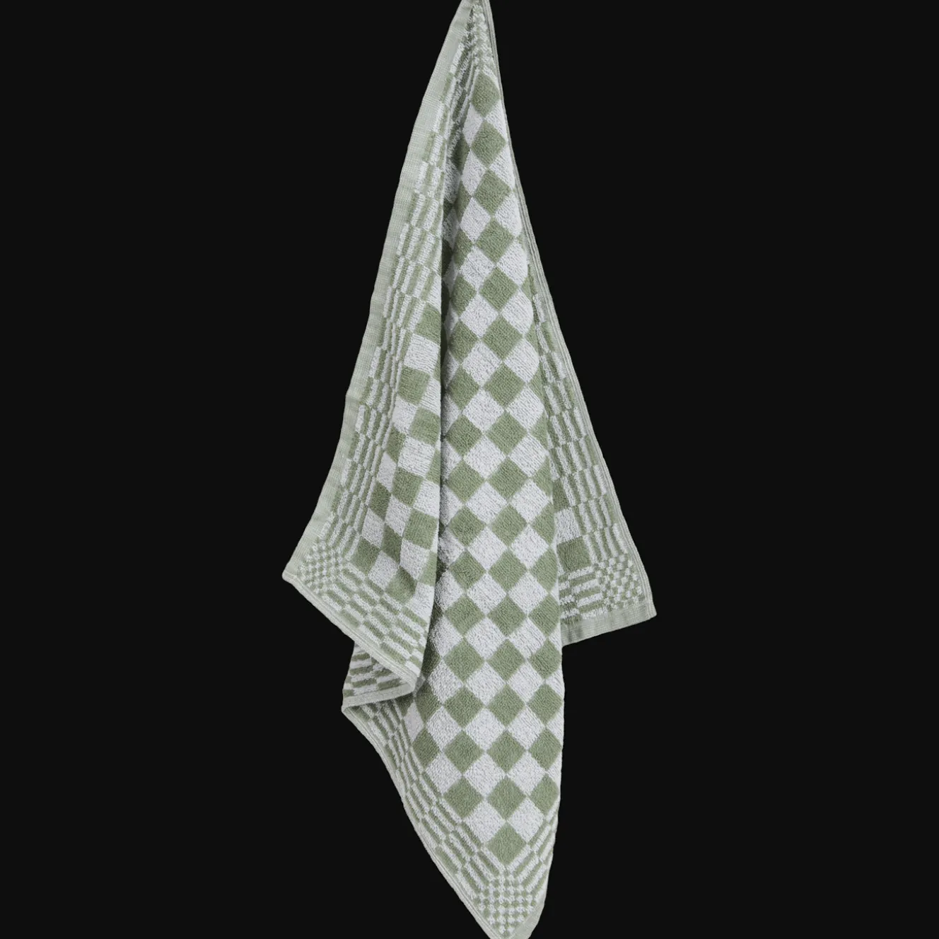 La Sonata theedoek groen