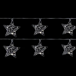 Lichtslinger met kerstbomen of sterren