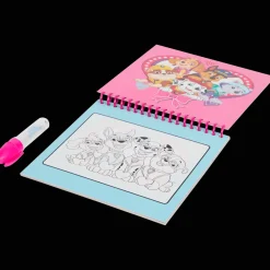 Magische kleurplaat met waterstift