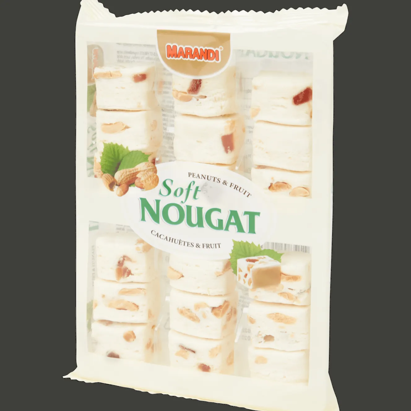 Marandi nougat Pinda's & Fruit
