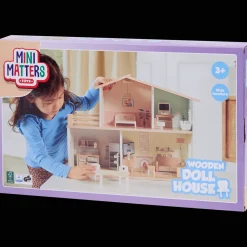 Mini Matters houten poppenhuis