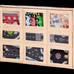 Mini Matters houten wegenset