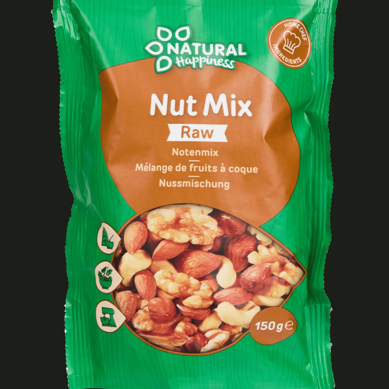 Natural Happiness notenmix Raw