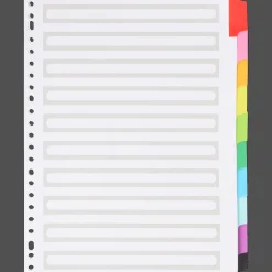 Office Essentials tabbladen A4