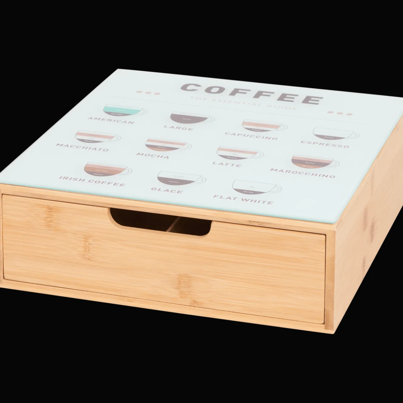 Opbergdoos voor koffie en thee