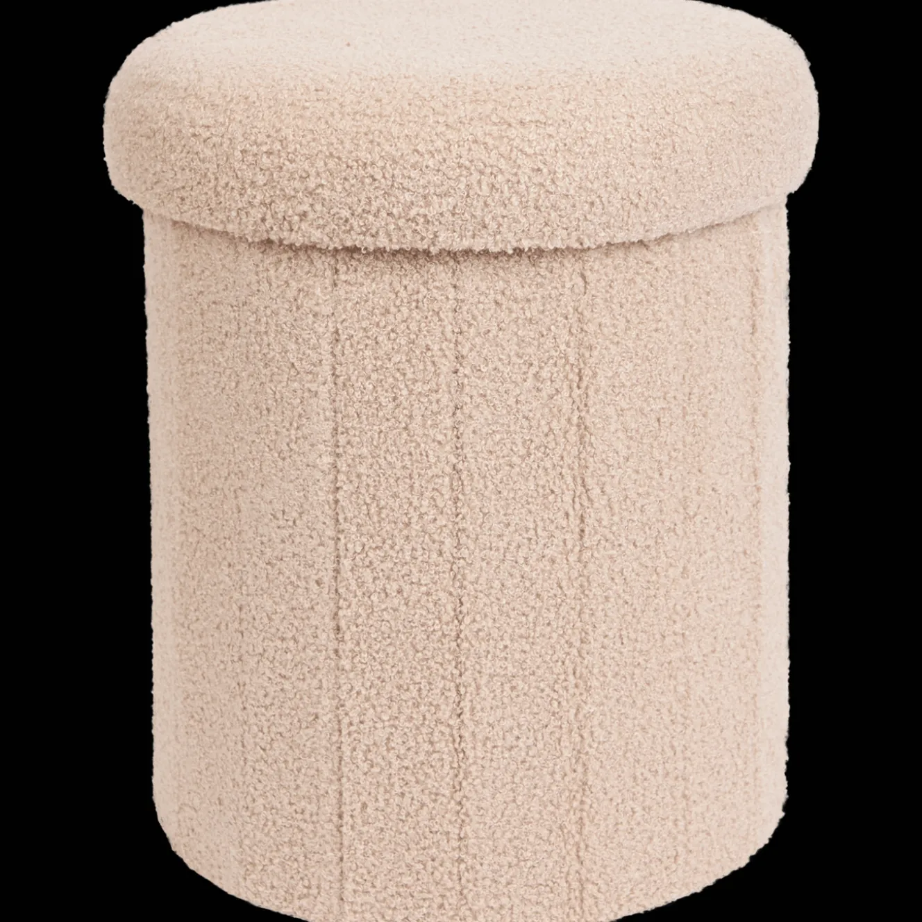 Opvouwbare opbergpoef