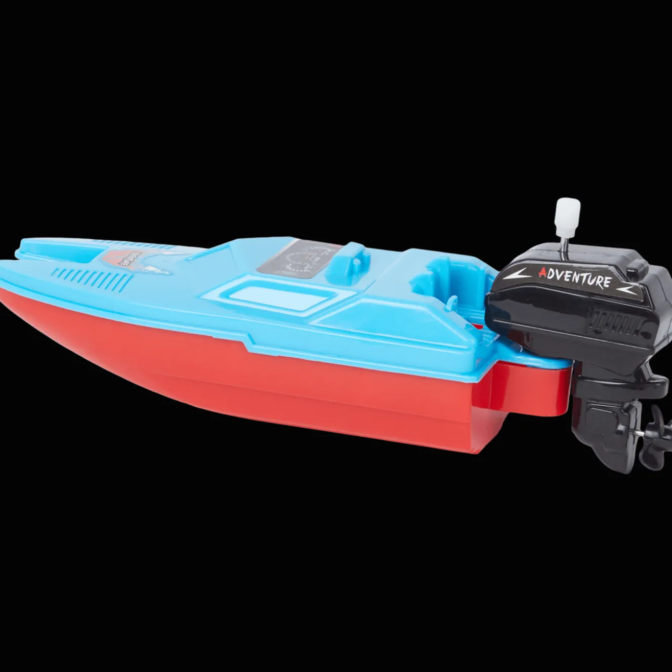 Opwindbare speelgoedboot