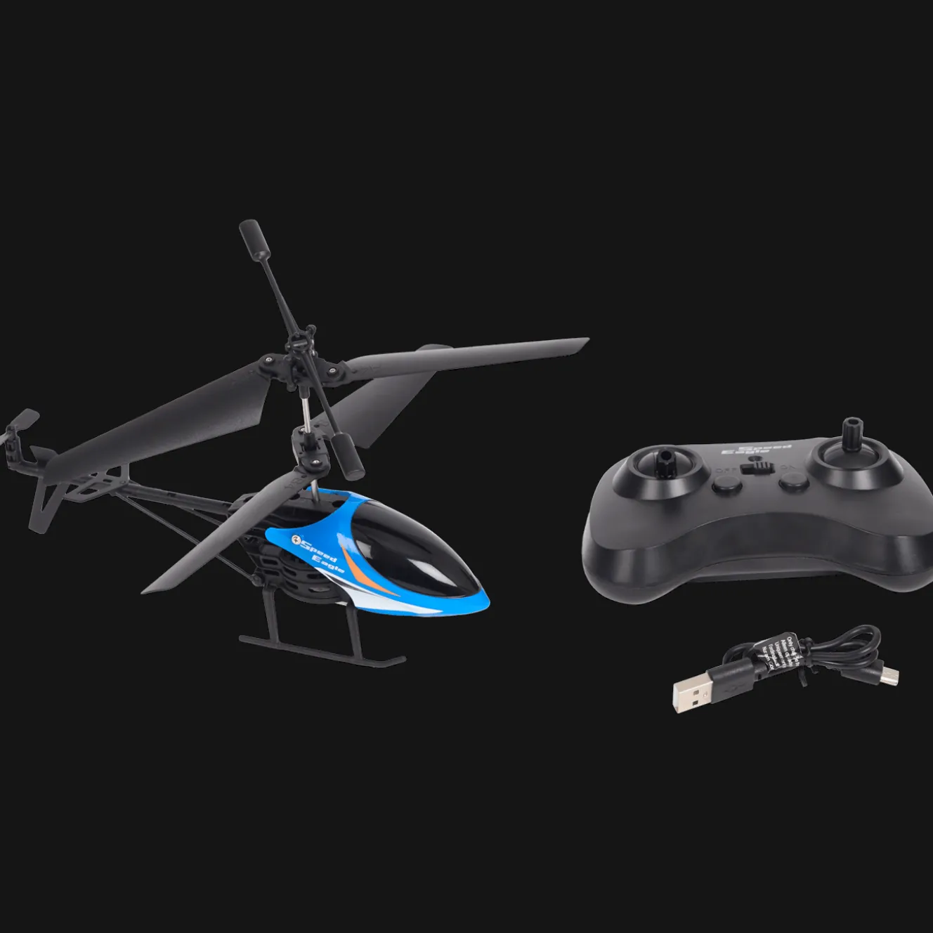 Radiografisch bestuurbare helikopter